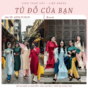 Áo Dài - AD76,77,78,79