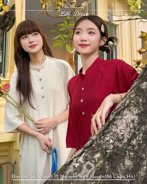 Áo Dài - AD184, AD183