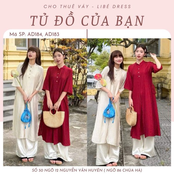Áo Dài - AD184, AD183