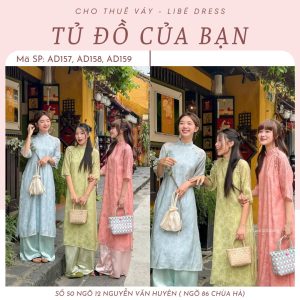 Áo Dài - AD157, AD158, AD159