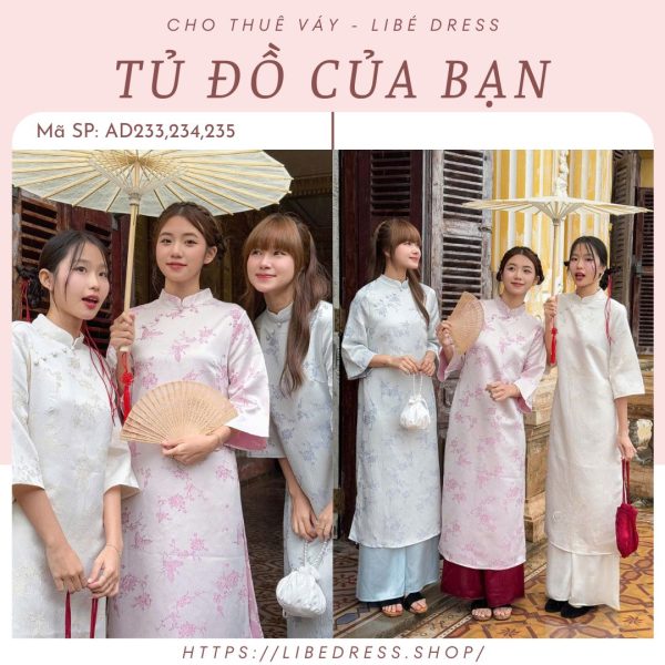 Áo Dài - AD233,234,235