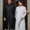 Áo Dài Nam - ADN23 (trắng)
