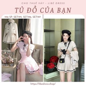 SET195, SET196, SET197 - KEM, HỒNG, NÂU VÀNG