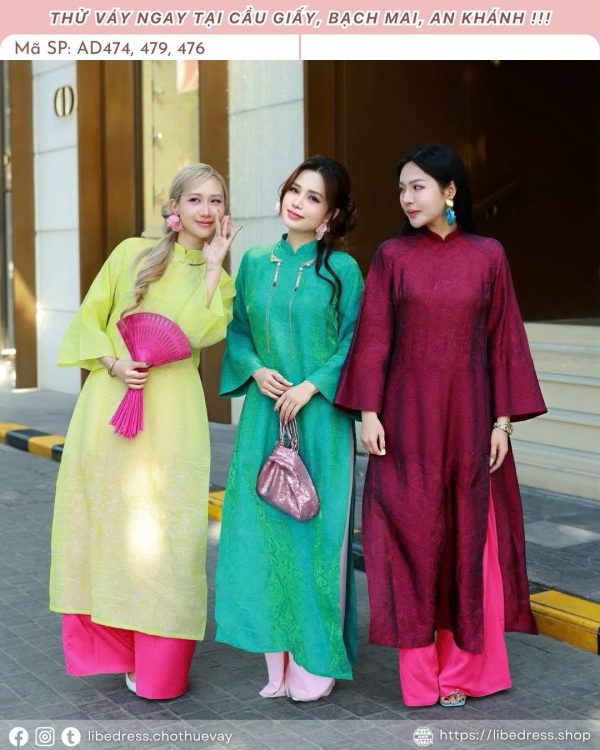Áo dài - AD474, 479, 476