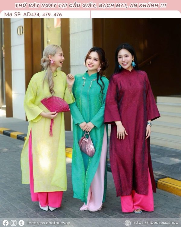 Áo dài - AD474, 479, 476
